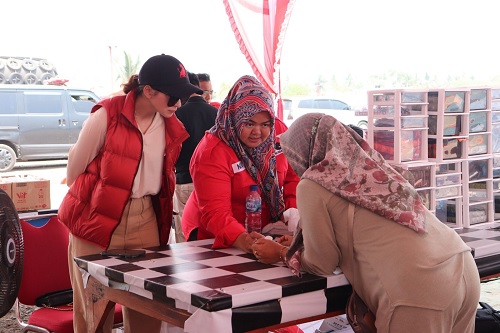 Kapal Rumah Sakit Laksamana Malahayati Beri Pengobatan Gratis ke Masyarakat Cilegon